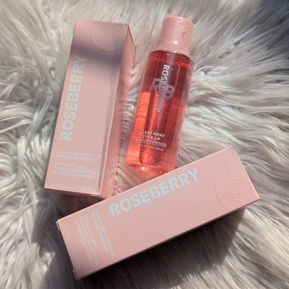 Roseberry Clear Away Eye & Lip Makeup Remover - 100ml roseberry
