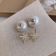 Korean Style Front & Back Earrings Cosmia