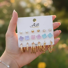 9Pcs Combo Card Cosmia