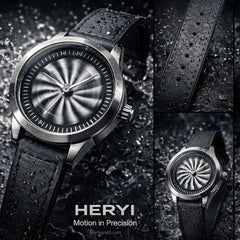 HERYI Spinner Model Watch with Date – Waterproof Masterlock Cosmia
