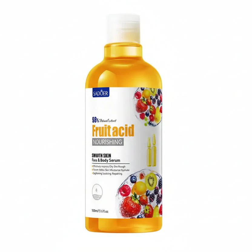 Sadoer Fruit Acid Face & Body Serum - 500ml Sadoer