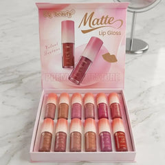 3Q Beauty Velvet Texture Lip Gloss – Pack of 12 3Q Beauty