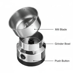 Electric Spice Grinder & Blender – 150W Cosmia.pk