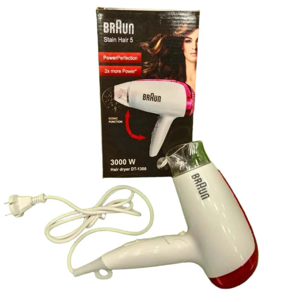 Braun Stain Hair 5 Hair Dryer (3000 W) DT-1300 Braun