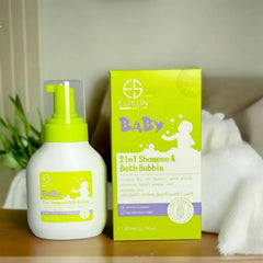 Estelin Baby 2 in 1 Shampoo And Bath Bubble For Gentle Cleaning Estelin