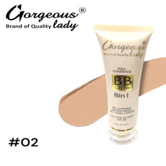 Gorgeous Lady 8 in 1 BB Glow Cream - 30ml Gorgeous Lady