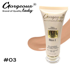 Gorgeous Lady 8 in 1 BB Glow Cream - 30ml Gorgeous Lady