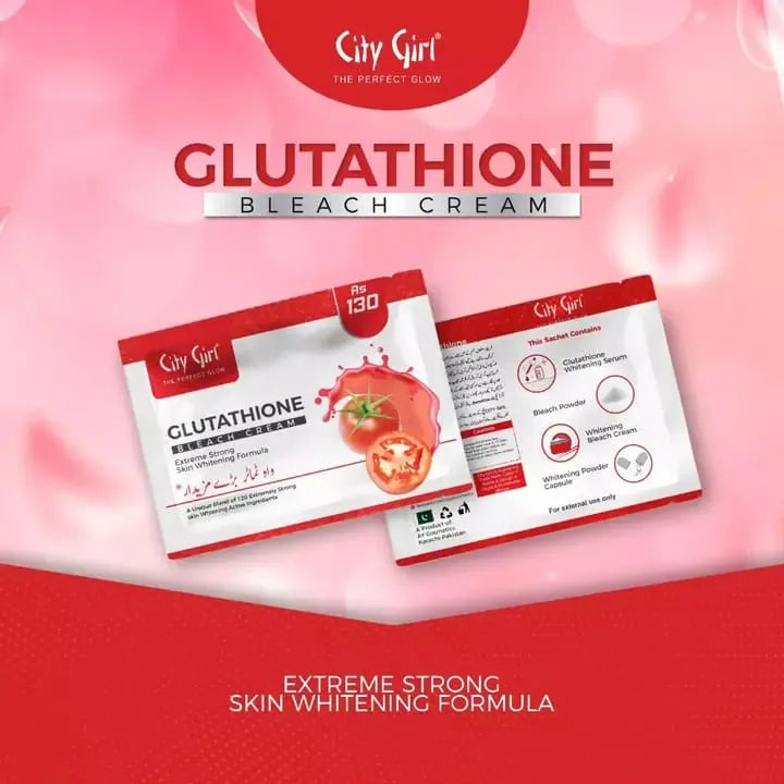 City Girl Glutathione Bleach Cream City Girl