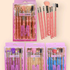 Sweet Beauty Makeup Brush – 7 Pc Sweet Beauty