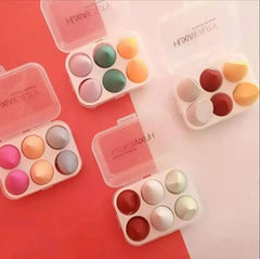 6in1 Huxia Beauty Blender Puff – Each Box Huxia Beauty