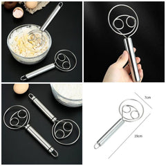 Dough Whisk Bread Mixer Stainless Steel Cosmia.pk