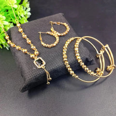 Gold-plated combo set Cosmia