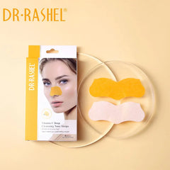 Dr.Rashel Vitamin C Deep Cleansing Nose Strips - 6 Pcs DR.Rashel