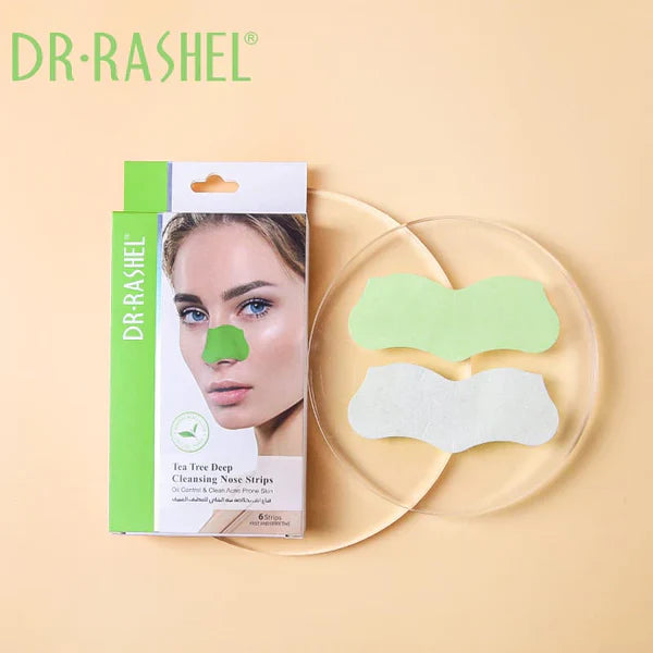 Dr Rashel Tea Tree Deep Cleansing Nose Strips - 6 Pcs DR.Rashel