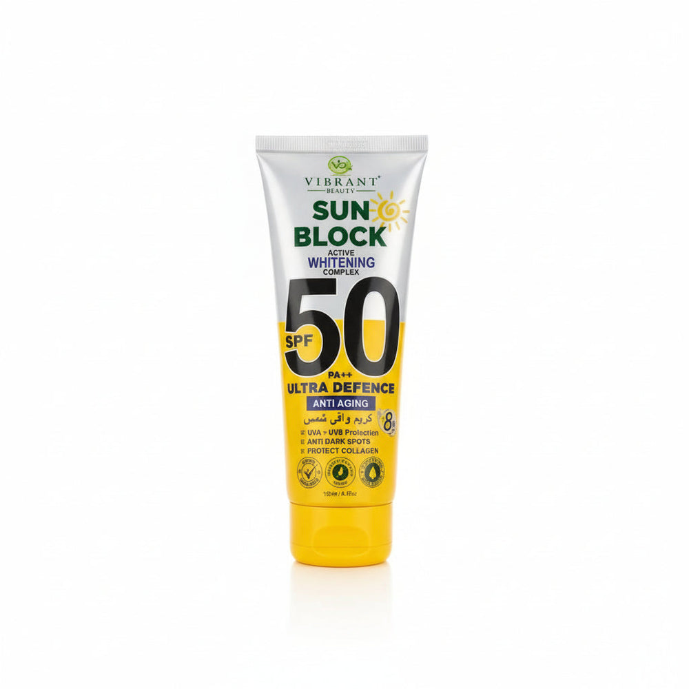 Vibrant 50 SPF Sun Block Vibrant Beauty