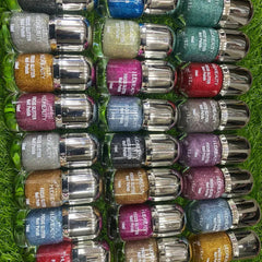 Huda Beauty Glitter Nail Paint - 24pcs Huda Beauty