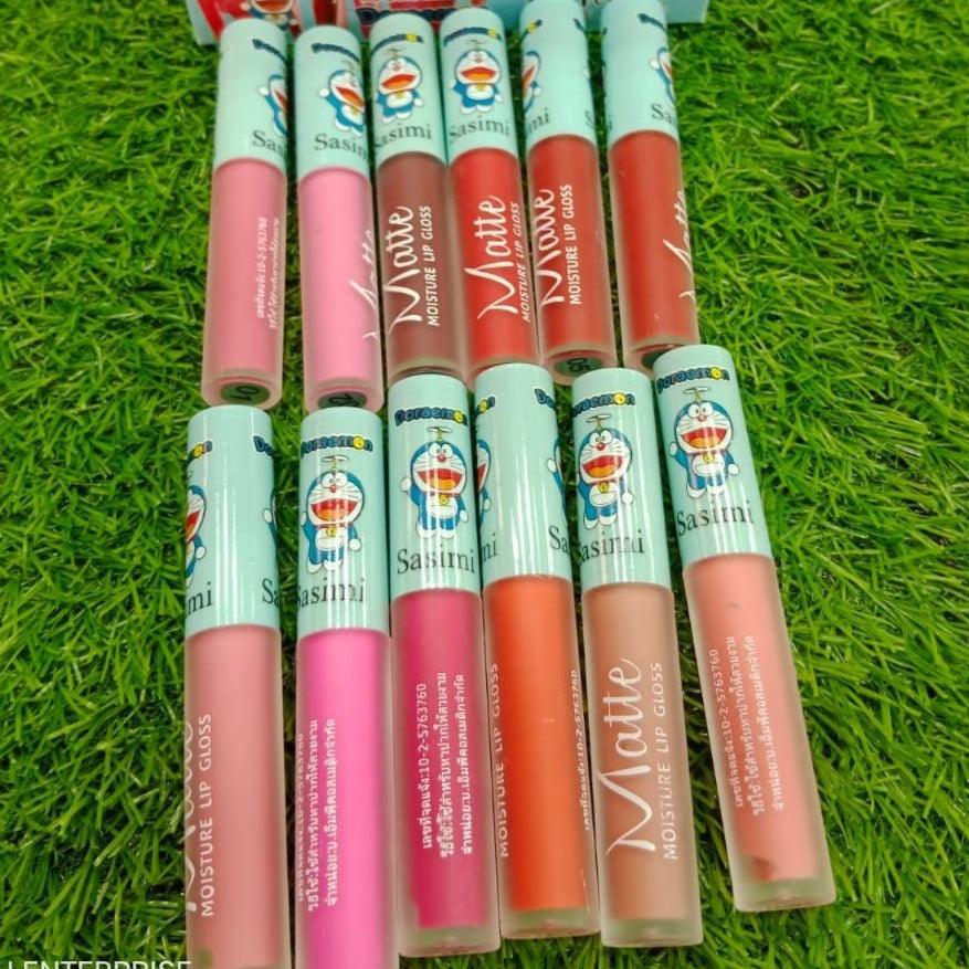 Dormeon Matte Lip Gloss 12 Pcs sasimi