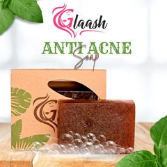 Glaash Anti Acne Soap Bar - 100gm Glaash