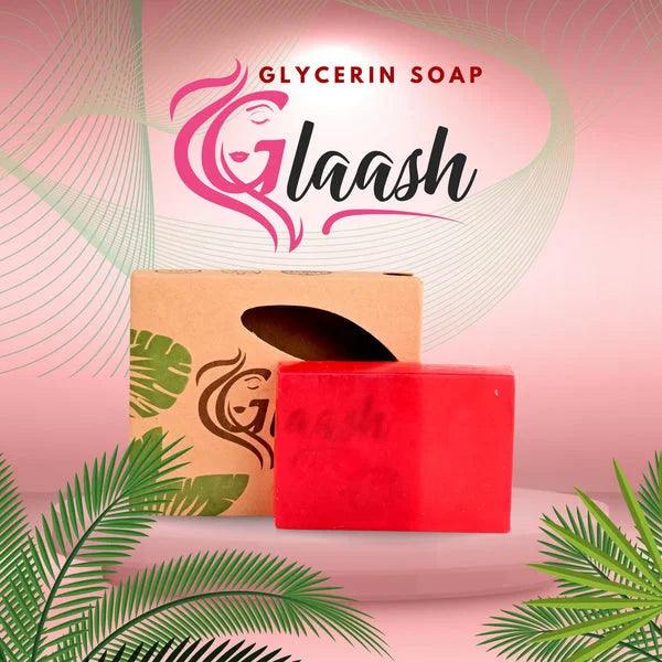 Glaash Glycerin Organic Soap Bar - 100gm Glaash
