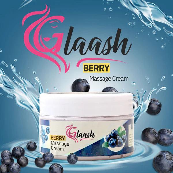 Berry Massage Cream - 120g Glaash