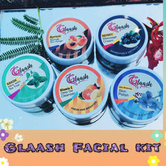 Glaash Facial Kit - 5 Pcs Glaash