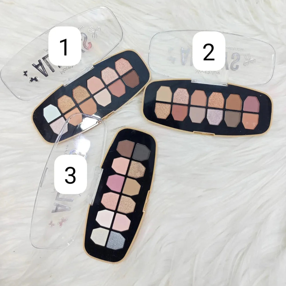 12 Colors Mocallure Nude & Shimmer Eyeshadow Palette Mocallure
