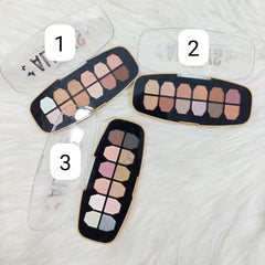 12 Colors Mocallure Nude & Shimmer Eyeshadow Palette Mocallure