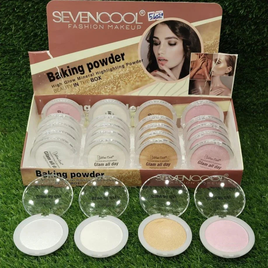 Seven Cool Single Highlighter (4 Pcs) Seven Cool
