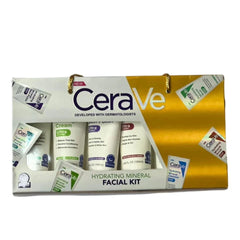 Cerave Hydrating Mineral Facial Kit 6 in 1 Complete Skincare Set - 100ml Each CeraVe