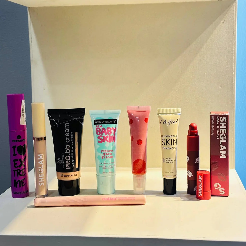 9-in-1 Essential Makeup Kit – Full Face Beauty Set Cosmia.pk