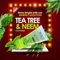 Jessica Tea Tree & Neem Face Wash 100ML Jessica
