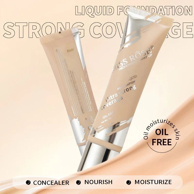 Miss Rose Ultra Strong Coverage Liquid Foundation Miss Rose