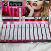Emellie Matt lipstick 12 pcs Emelie