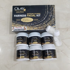 Olay Witening & Glowing 6 Step Facial Kit With Bleach Olay