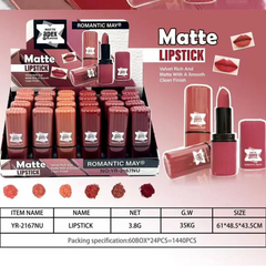 Romantic May Dual-Ended Matte Lipstick Romantic May