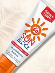Golden Pearl Sun Block Lightening & Brightening (SPF 60) Golden Pearl