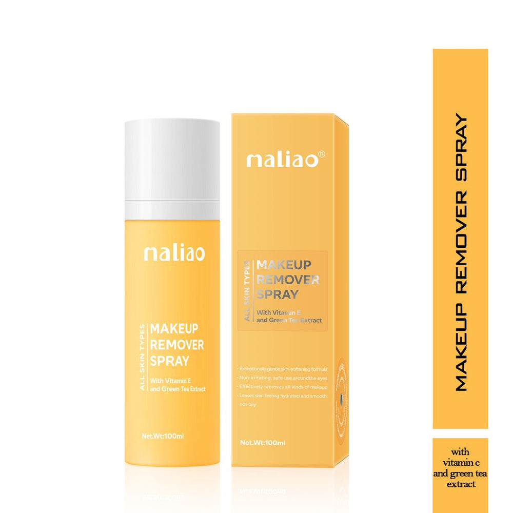 Maliao Makeup Remover Spray with Vitamin E and Green Tea Extract - 100ml Maliao