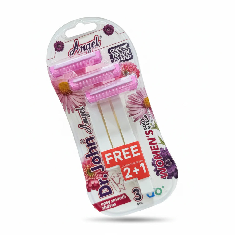 Angel Women’s Body Razor Pack of 3 Angel