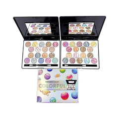 Romantic Color Eyeshadow Palette – 18 Vibrant Shades Romantic Color