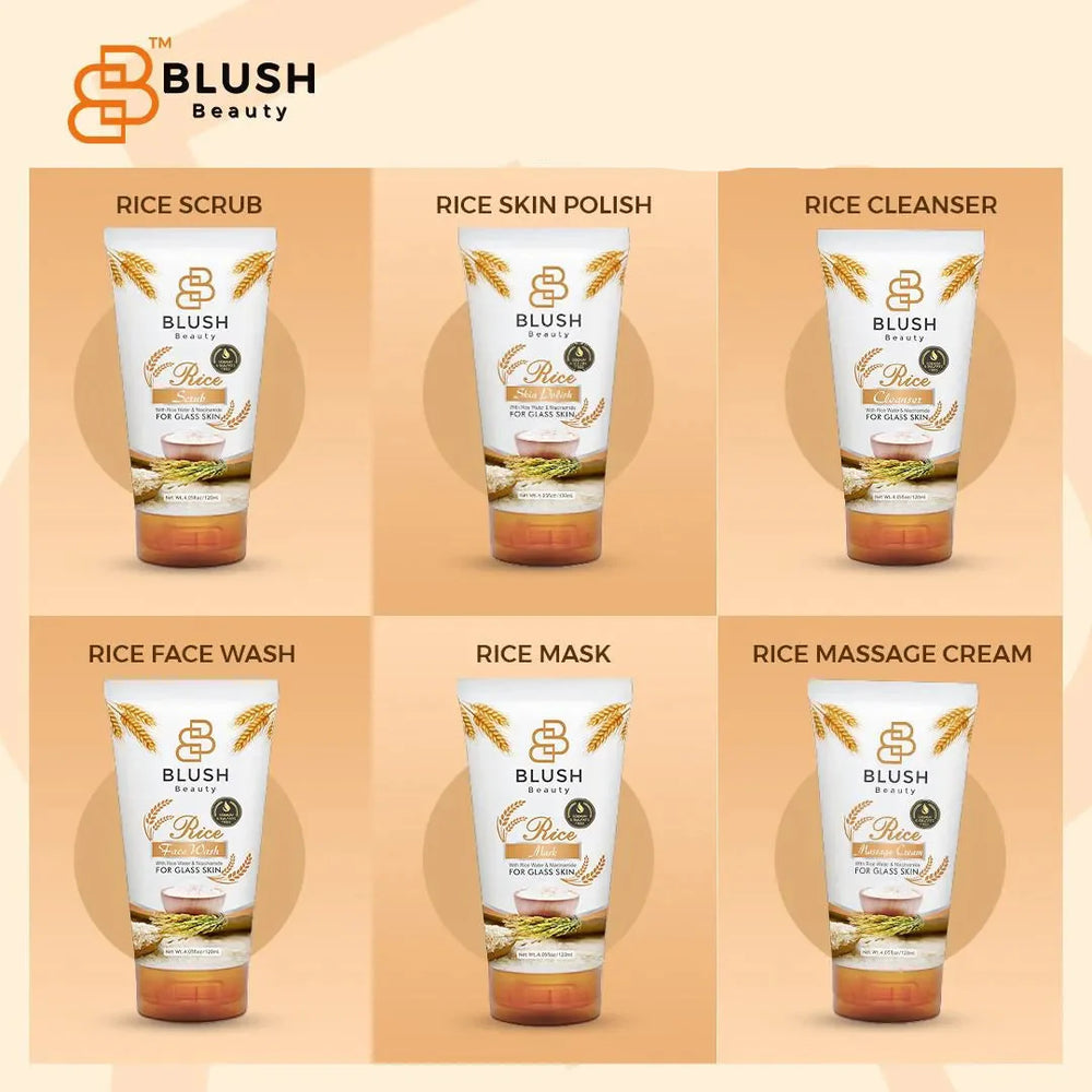 Blush Beauty Pack of 6 Skin Care Items Blush Beauty