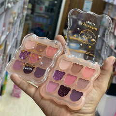 MSYAHO Cute Bear 9-Color Eyeshadow Palette MSYAHO