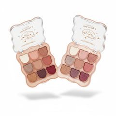 MSYAHO Cute Bear Eyeshadow Palette - 9 Colors MSYAHO
