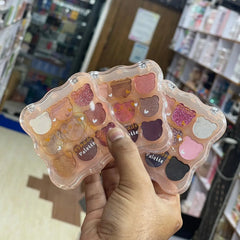 MSYAHO Cute Bear 9-Color Eyeshadow Palette MSYAHO