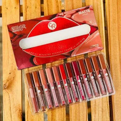 Color Perfectly Matte Lipgloss – 12 Pcs Tray Color Perfectly