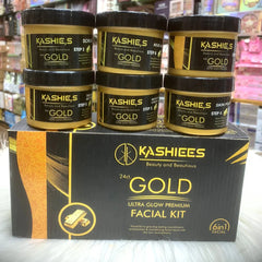 Kashee's 24K Gold Facial Kit – Luxury Skin Care Treatment Kashee's