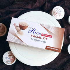 Rice Whitening Ultra Glowing Facial Kit For All Skin Types -100ml Cosmia.pk