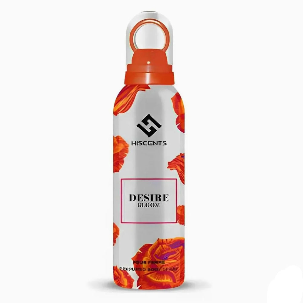Hiscents Pour Femme Desire Bloom Body Spray – 200ml Hiscents