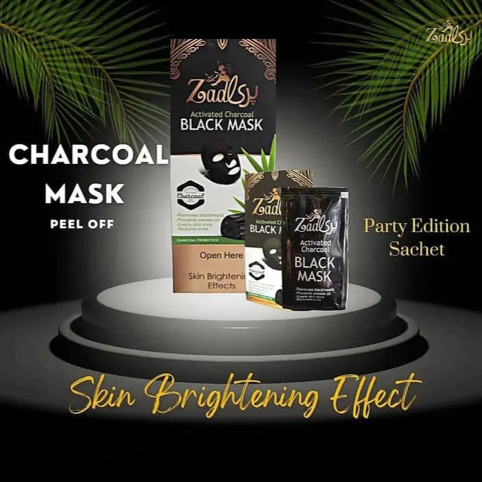 Parizad Activated Charcoal Black Mask Parizad