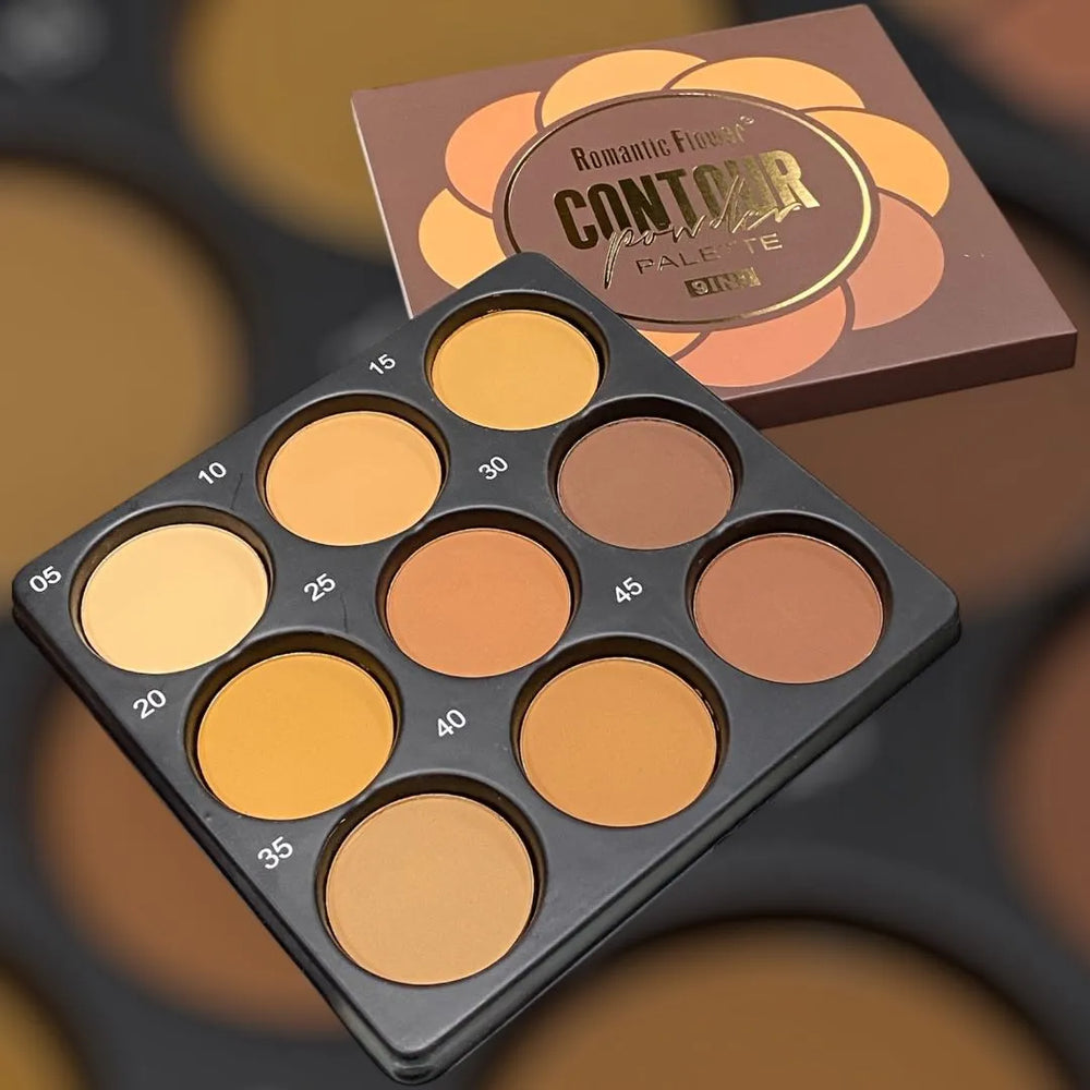 Romantic Flower 9‑in‑1 Contour Palette Romantic Flower