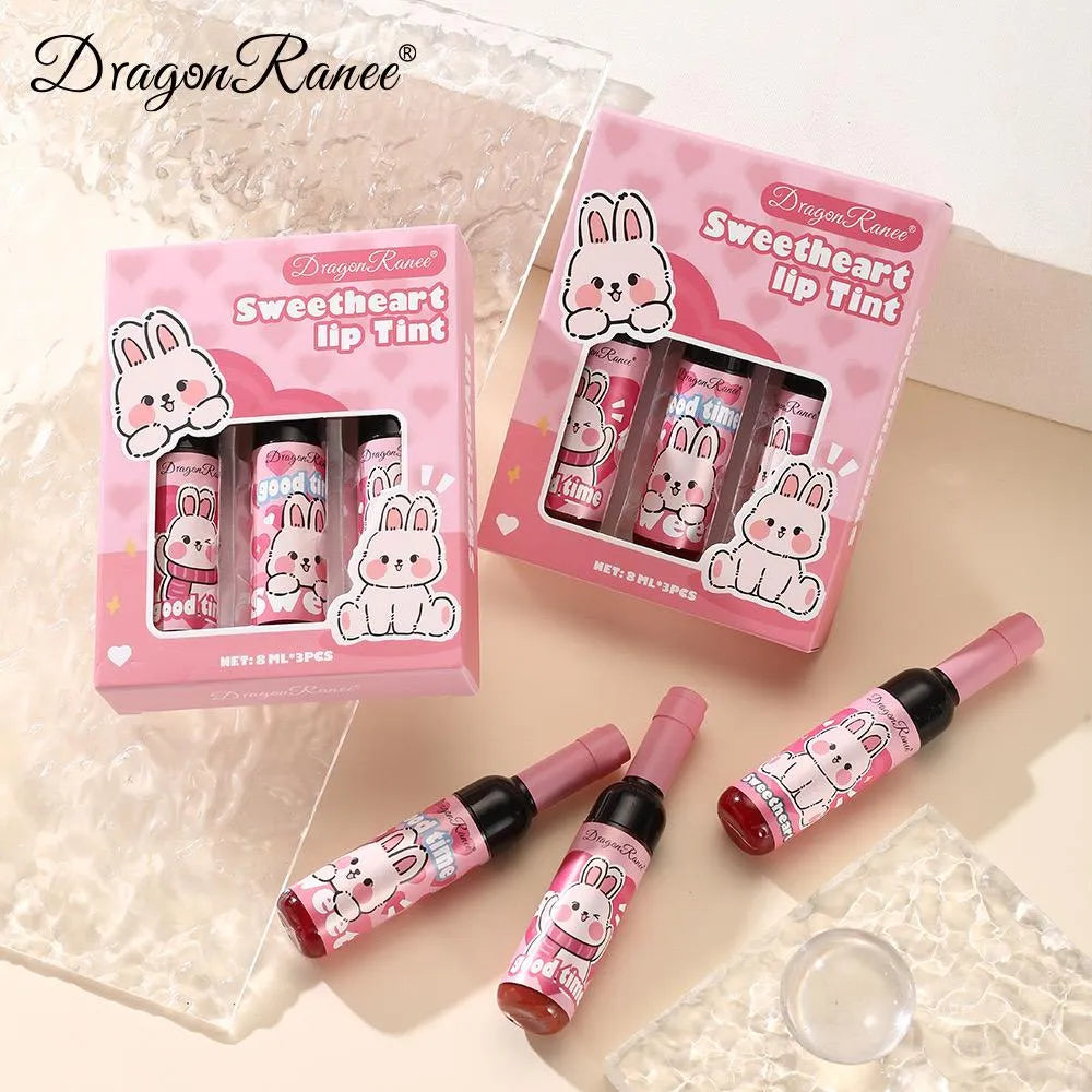 Dragon Ranee 3‑Piece Sweetheart Lip Tint Set Dragon Ranee